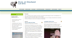 Desktop Screenshot of drumenshowbandconbrio.nl